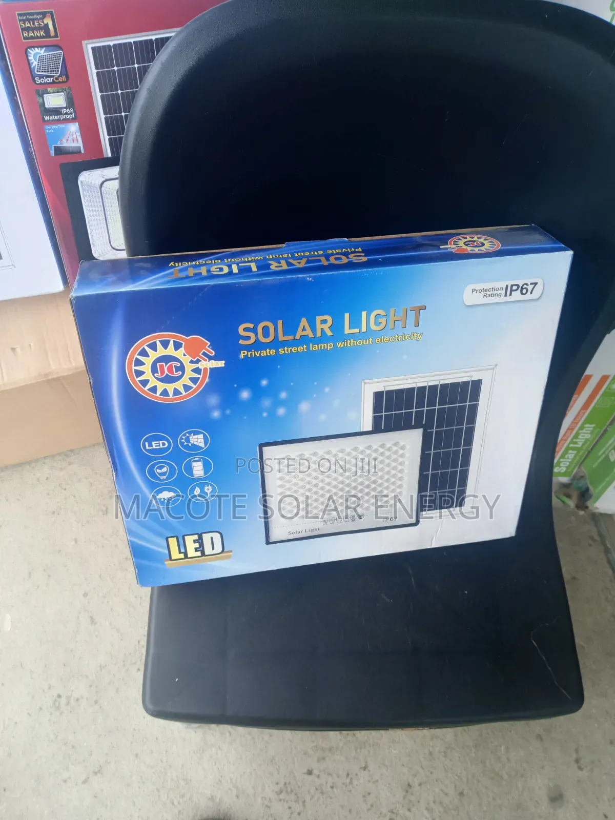 400w Lithium Battery JC Solar Flood Light