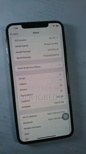 Apple iPhone XS Max 256 GB Gold