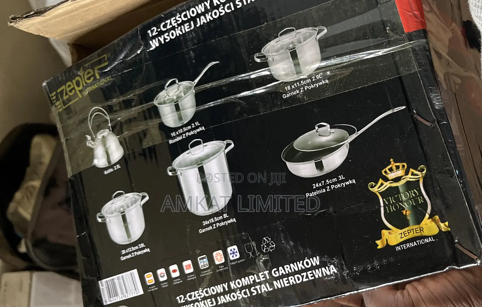 12pcs Cookware Set