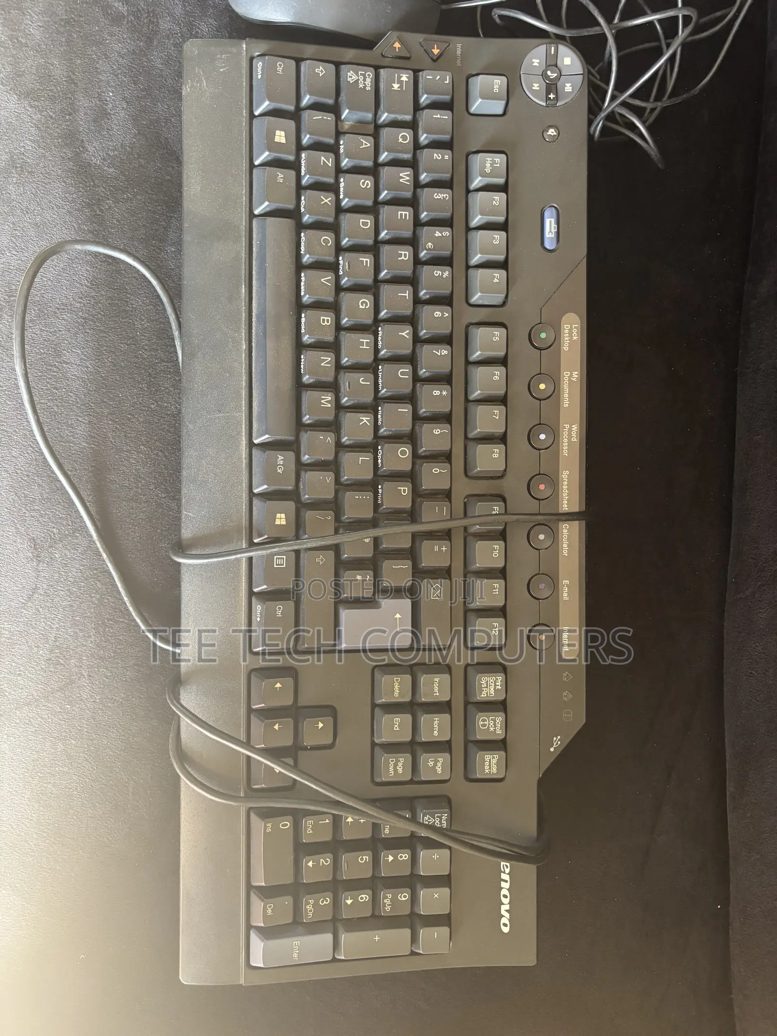 Wired External Keyboard and Mouse