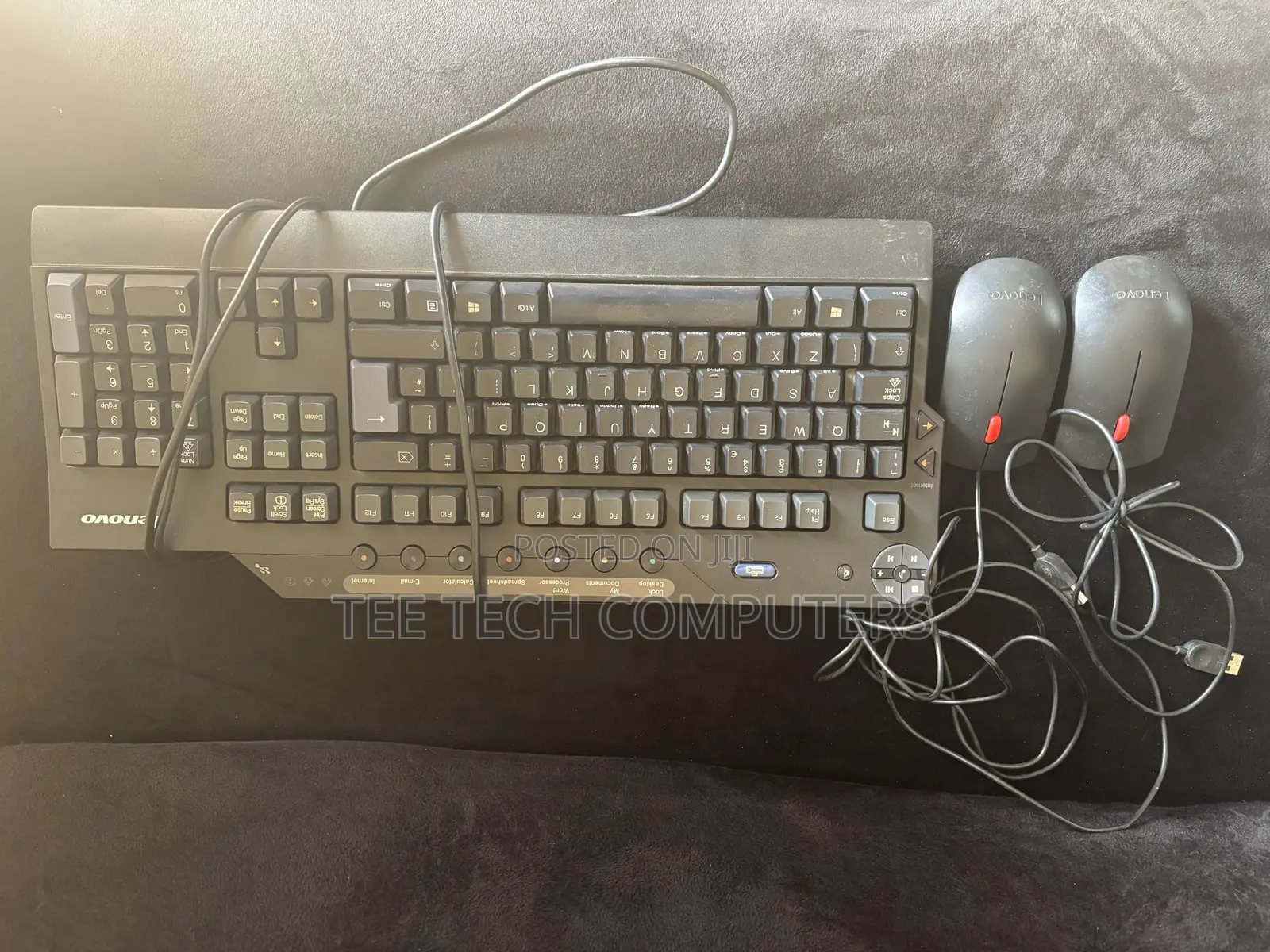 Wired External Keyboard and Mouse