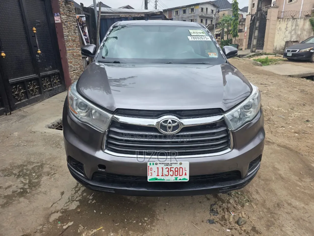 Toyota Highlander 2015 Gray