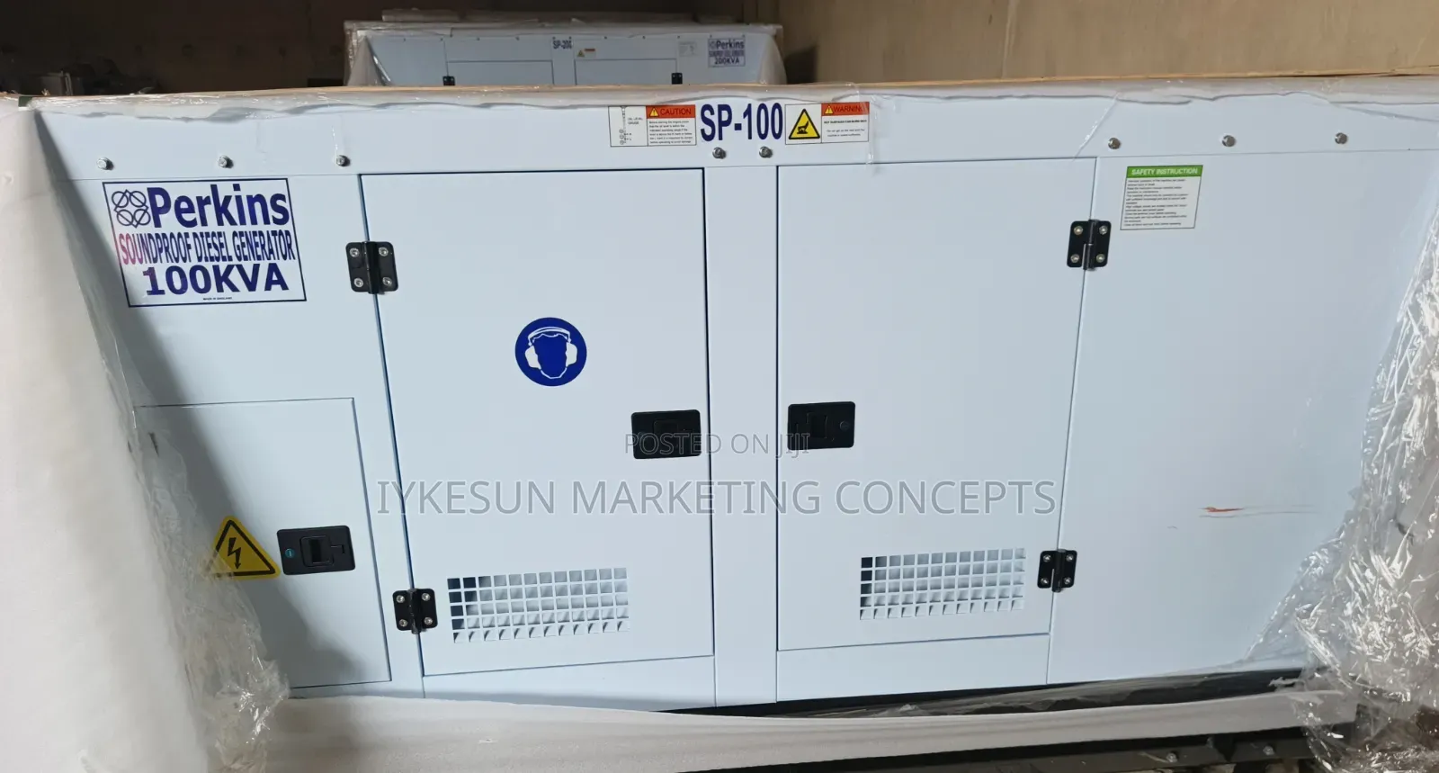 Perkins Diseal Generators Soundproof 100kva