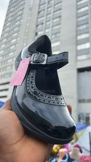 Paten Black School Shoes for Girls