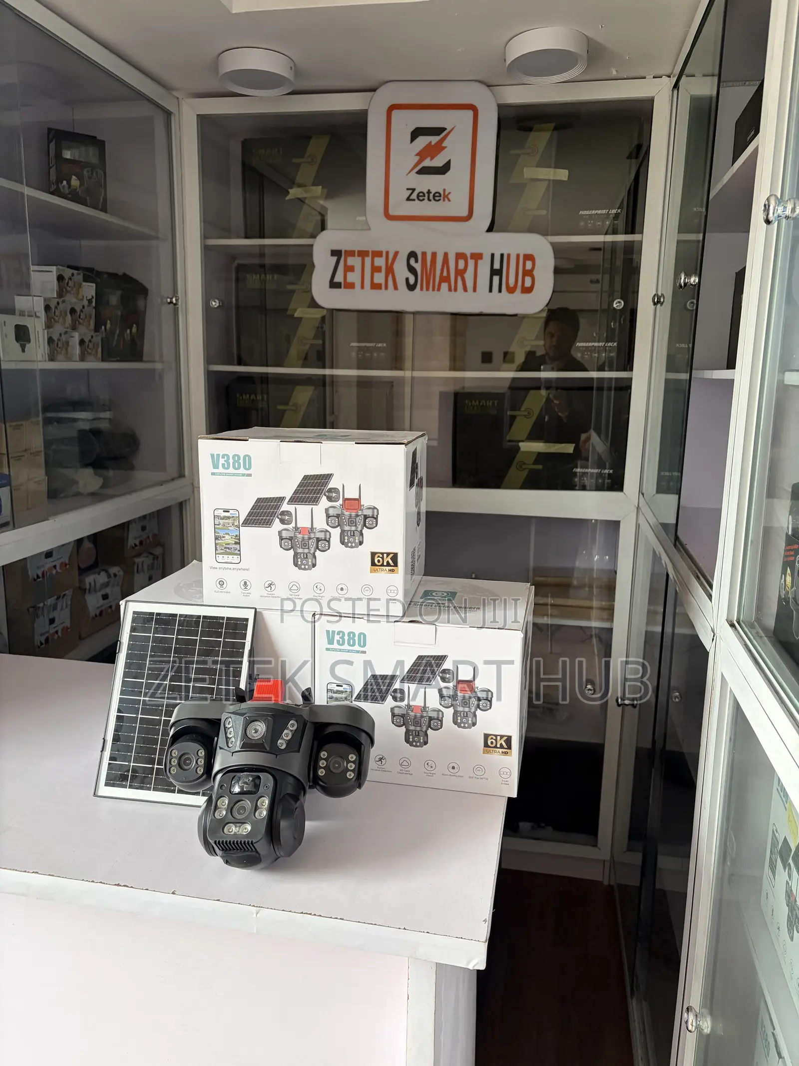 V380 Solar Camera