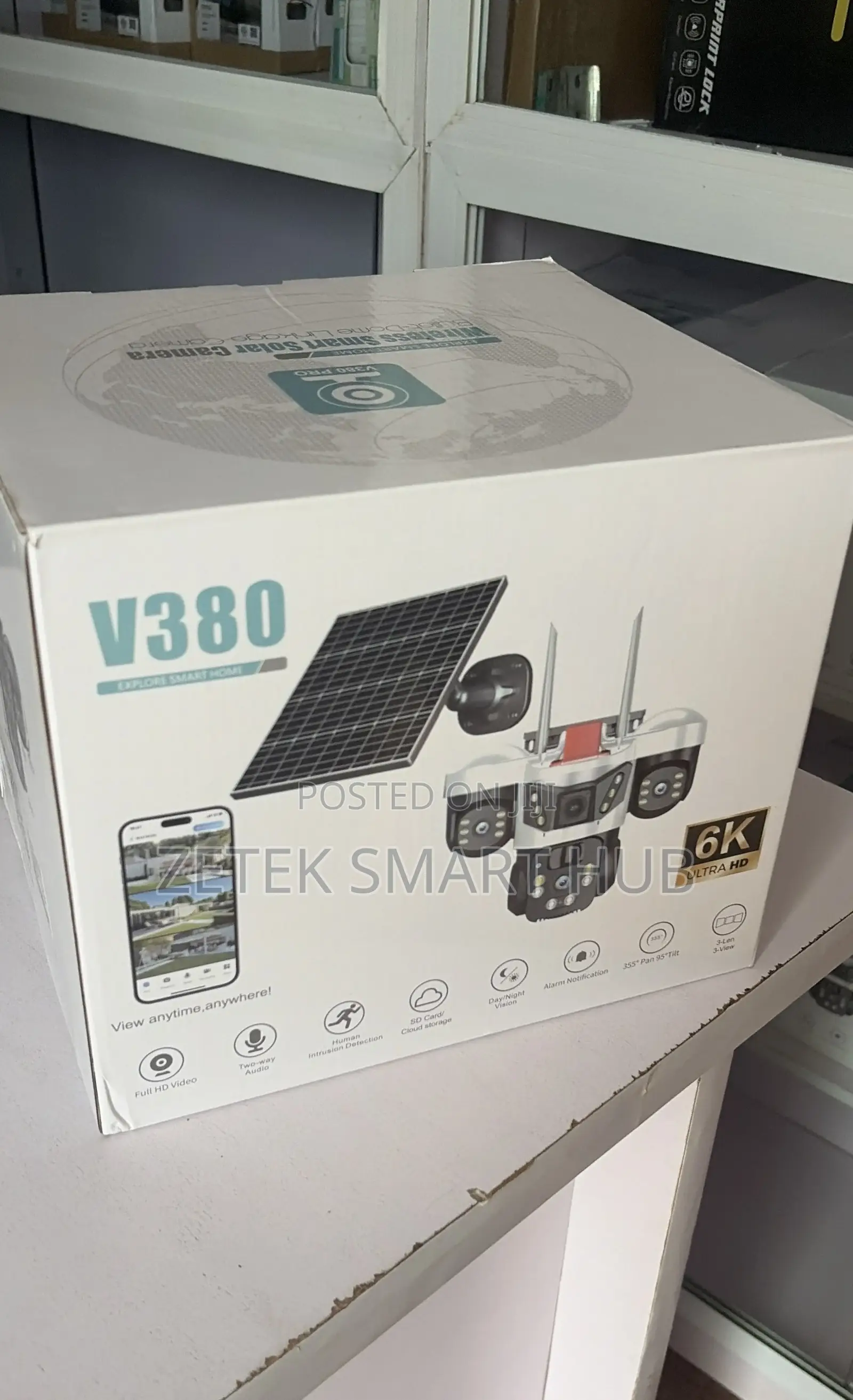 V380 Solar Camera