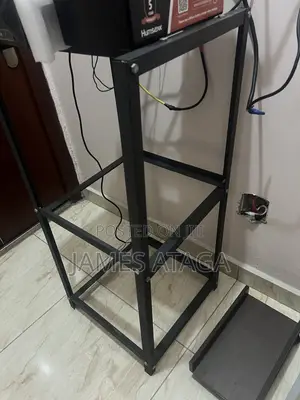 Tall Tubular Battery Rack for 4 Batteries