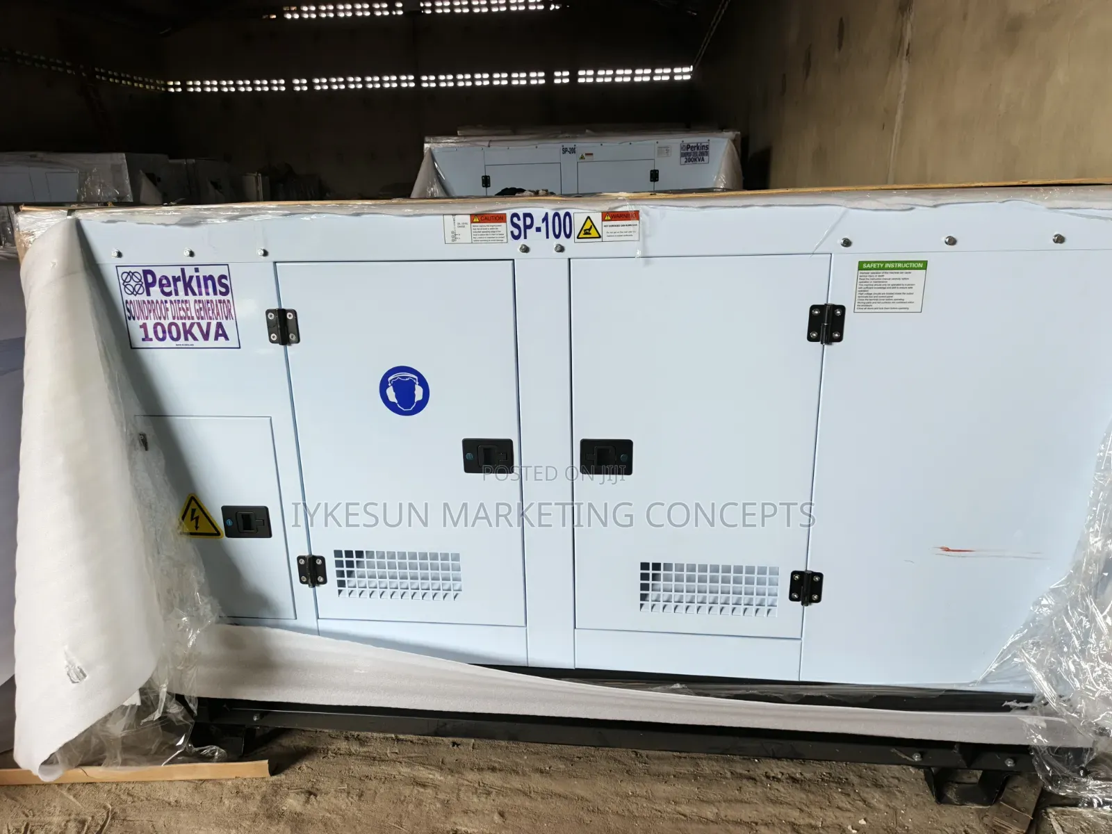 Perkins Diseal Generators Soundproof 100kva