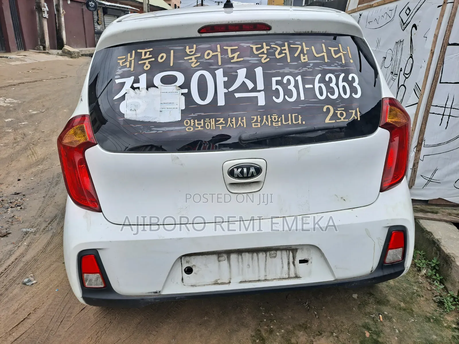 Kia Morning 2016 White