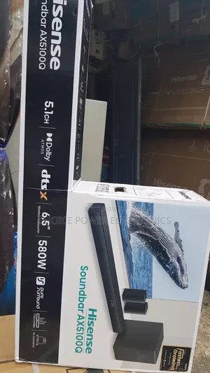 Brand New Hisense Soundbar 580watts
