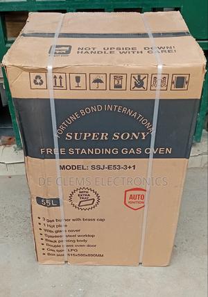 Super Sony Standing Gas Cooker With Oven