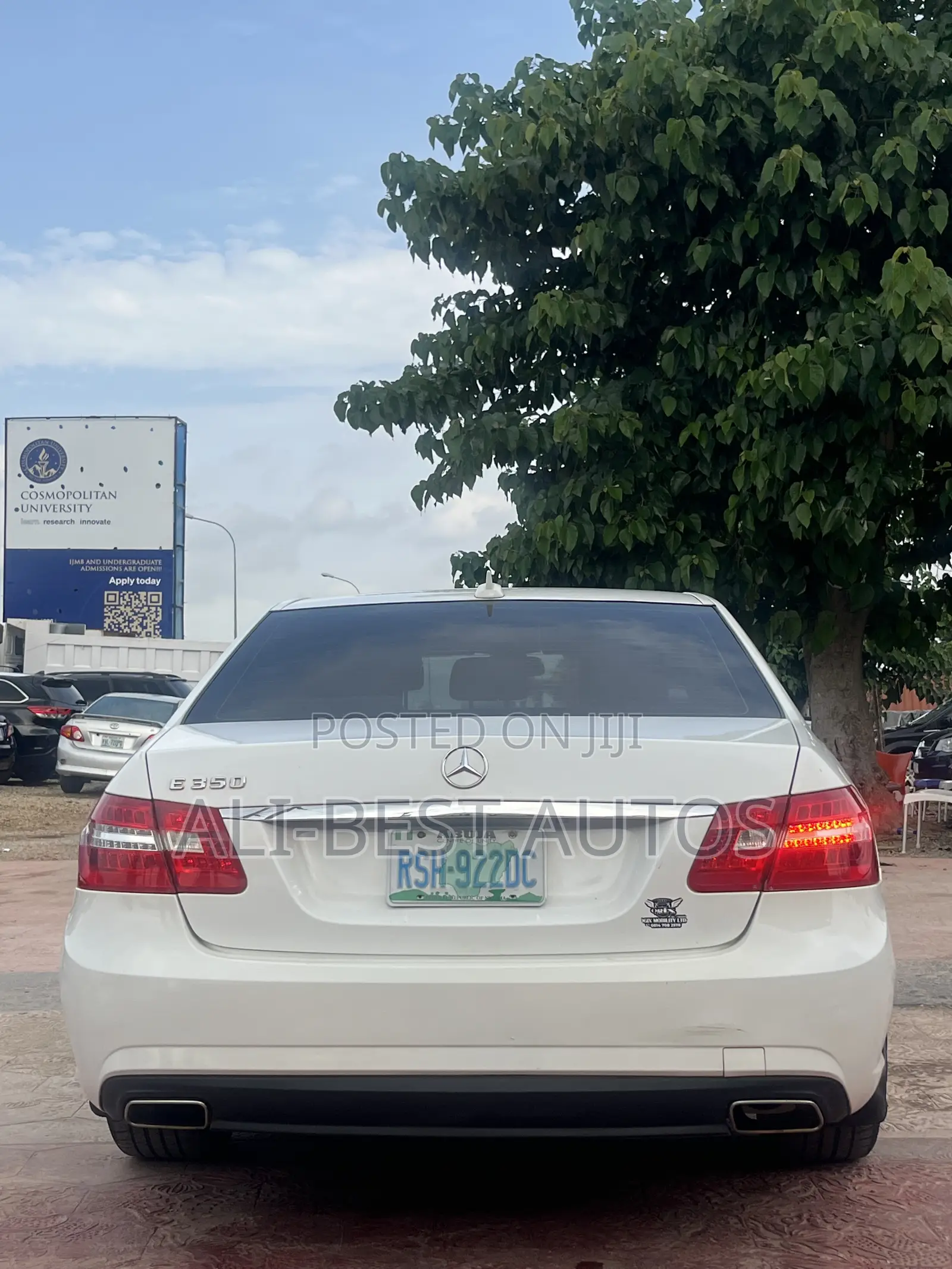 Mercedes-Benz E-Class 2012 White