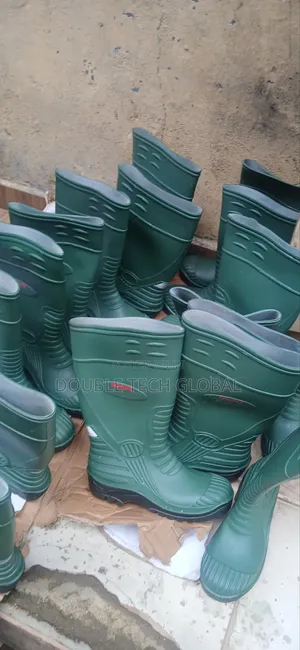 PVC Safety Trucker Rain Boots