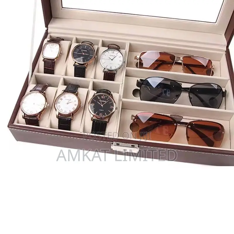 6+3 Watch Glasses Storage Box