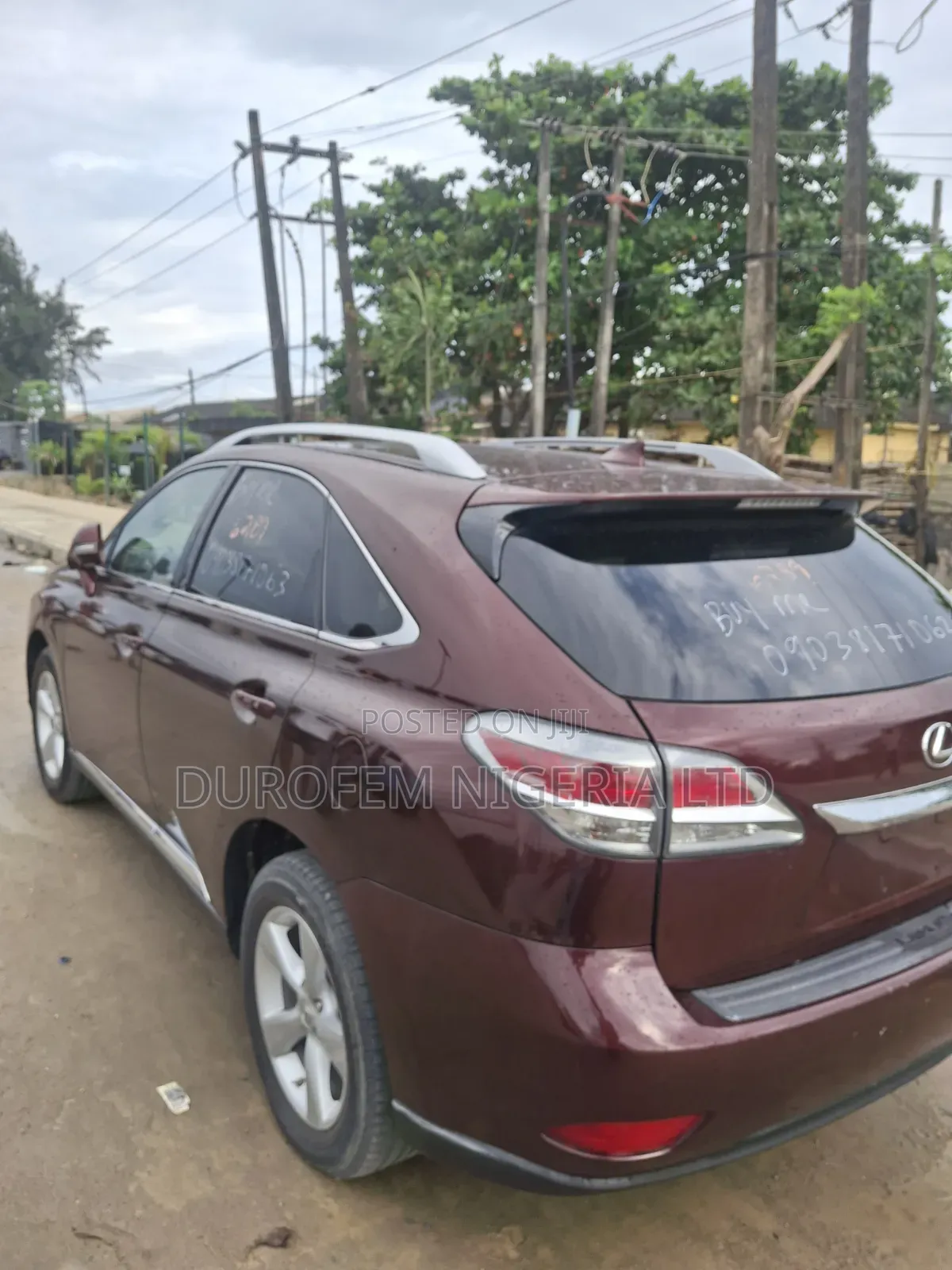 Lexus RX 350 AWD 2015 Maroon