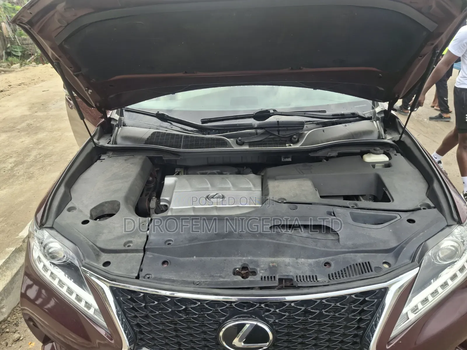 Lexus RX 350 AWD 2015 Maroon