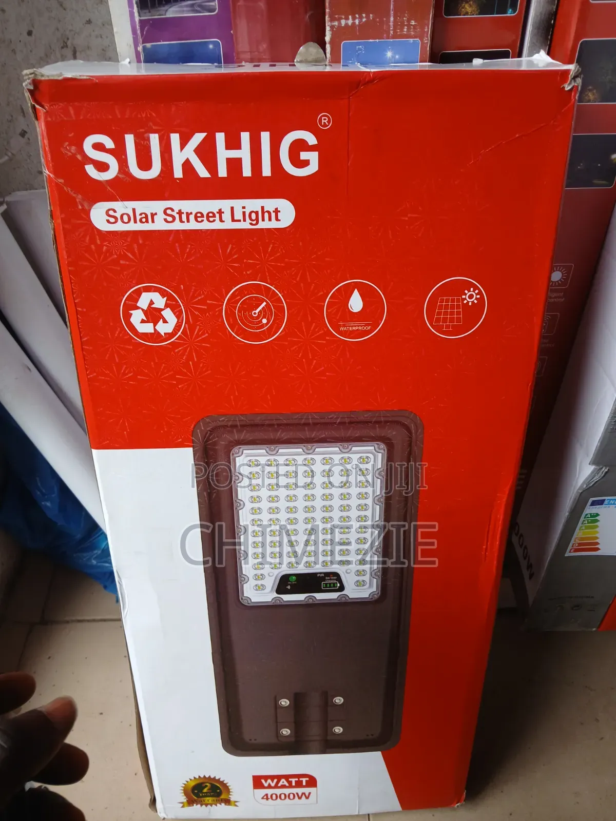 4000watt Solar Street Light With Motion Sensor
