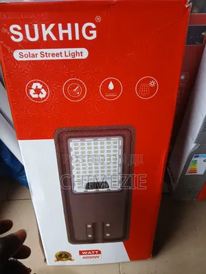 4000watt Solar Street Light With Motion Sensor