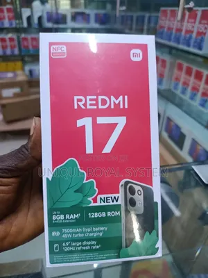 New Xiaomi Redmi 17 128 GB Black