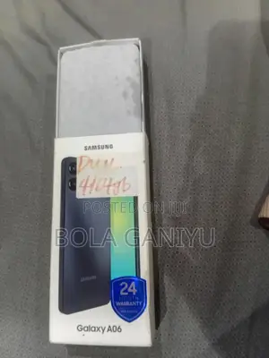 New Samsung Galaxy A06 64 GB Black
