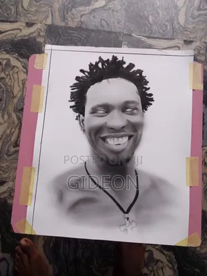 Portrait Black and White Art Human Drawing