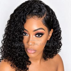 Short Curly Side Part HD Lace Front Bob Wig