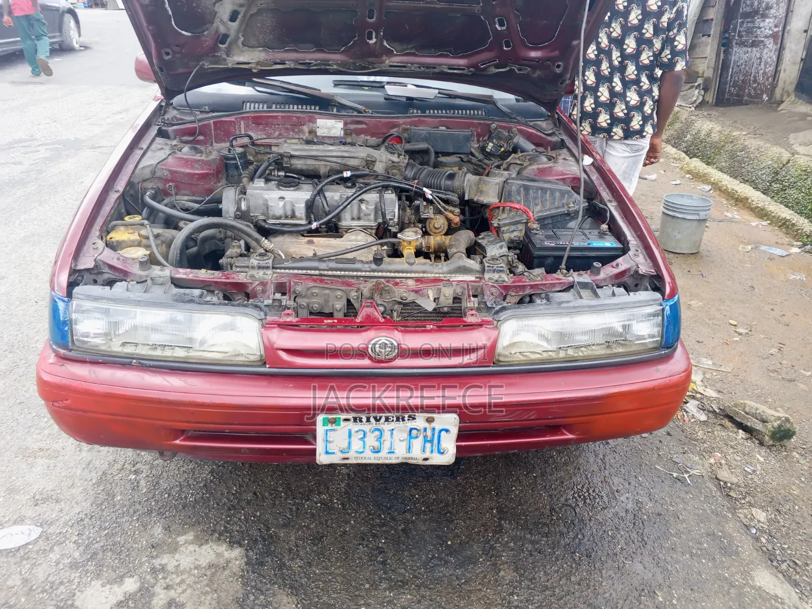 Mazda 626 1989 Red