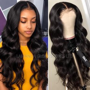 Long Body Wave Middle Part HD Lace Front Human Hair Wig