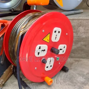 Heavy Duty Extension Cable Reel 50m/4-Way Power