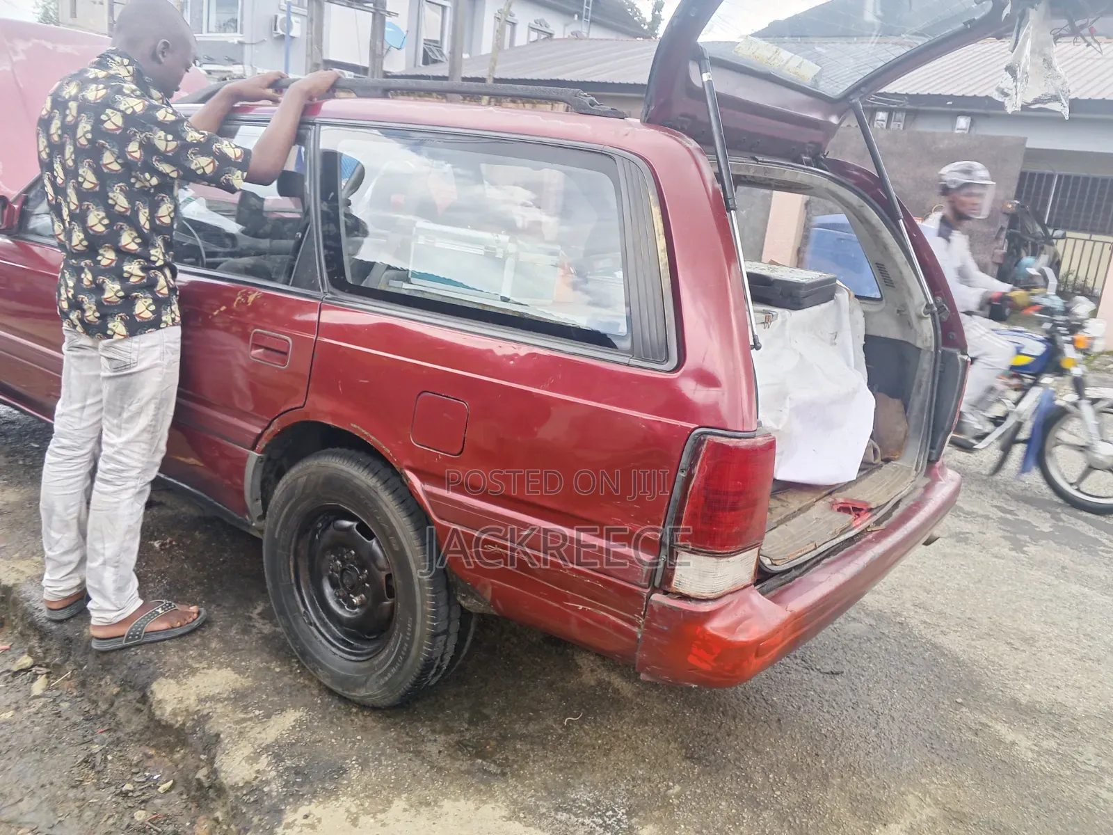 Mazda 626 1989 Red