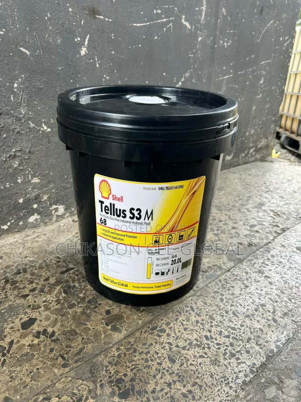Tellus Shell S3 M Oil 20L
