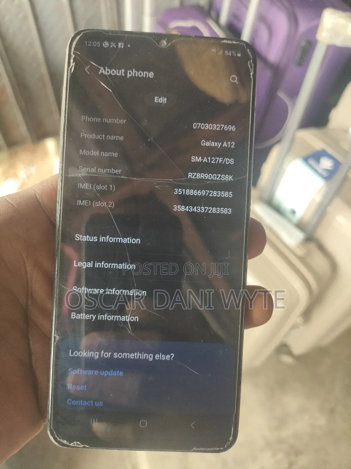 Samsung Galaxy A12 64 GB Black