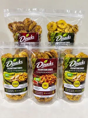 Dinacks Plantain Chips 150g – Classic Spicy