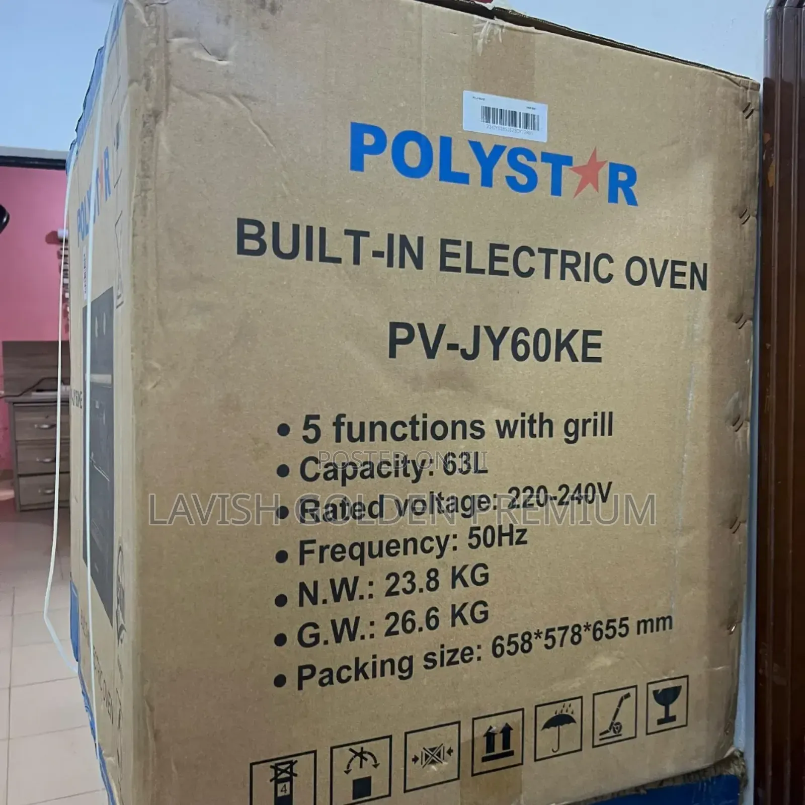 Brand New Polystar Built-in Electric Oven