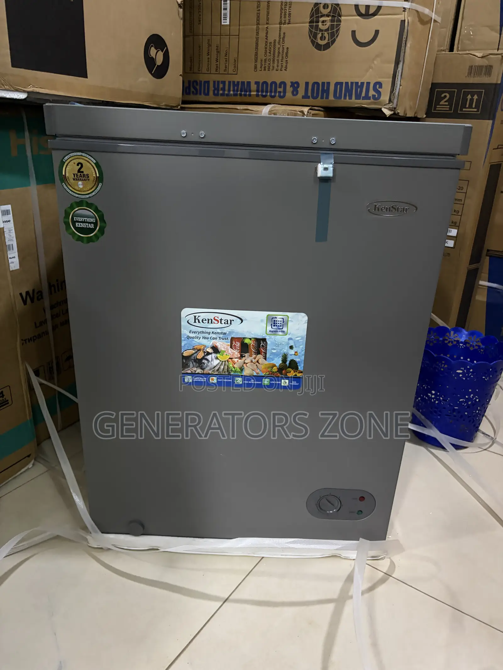 160L Kenstar Chest Freezer With Defrost Function