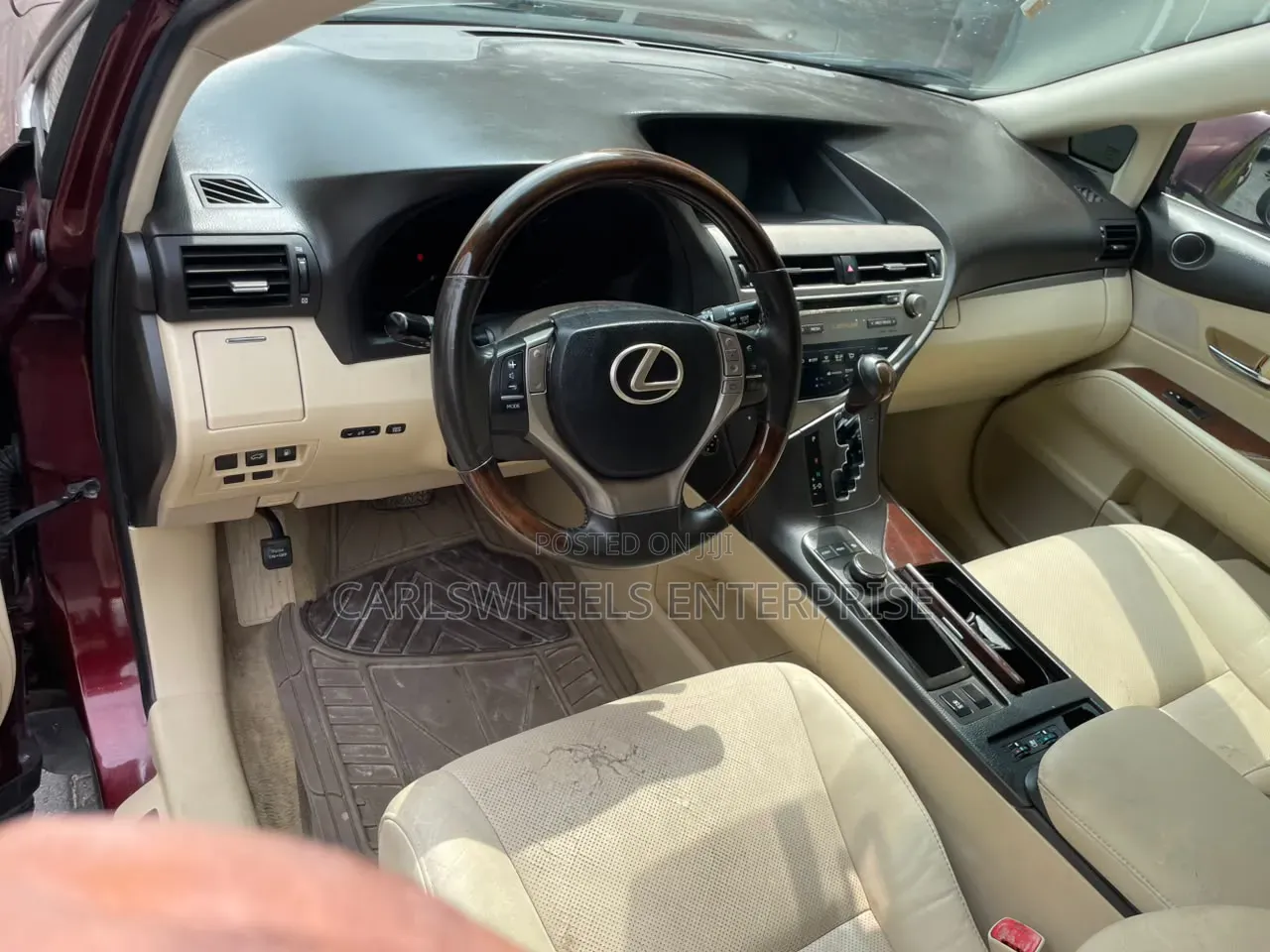 Lexus RX 2012 Burgundy