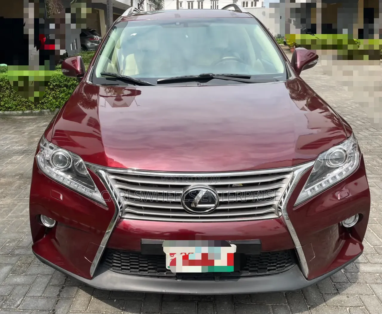 Lexus RX 2012 Burgundy