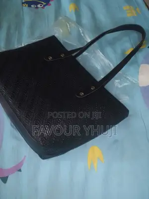 Black Leather Handbag
