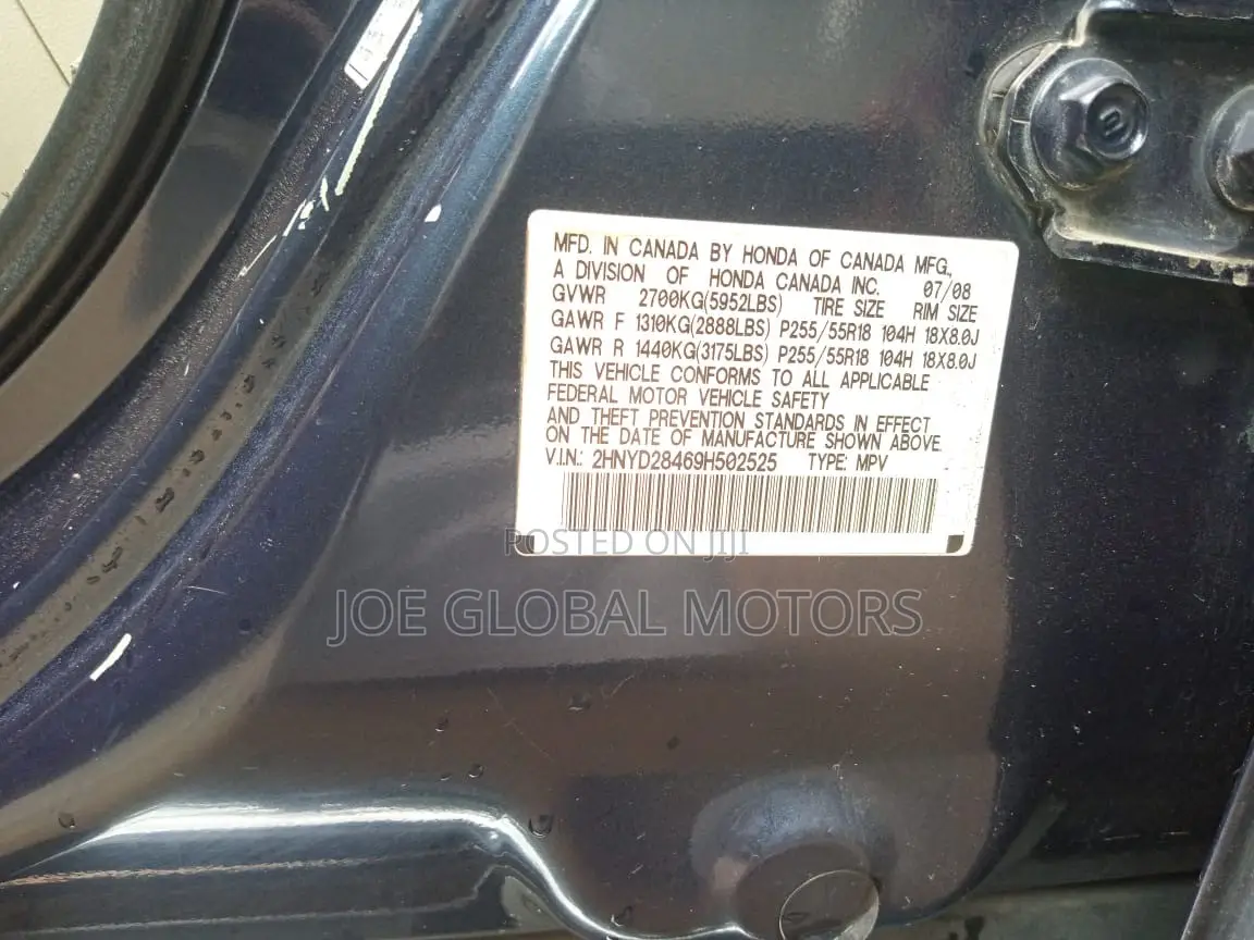 Acura MDX 2009 Blue