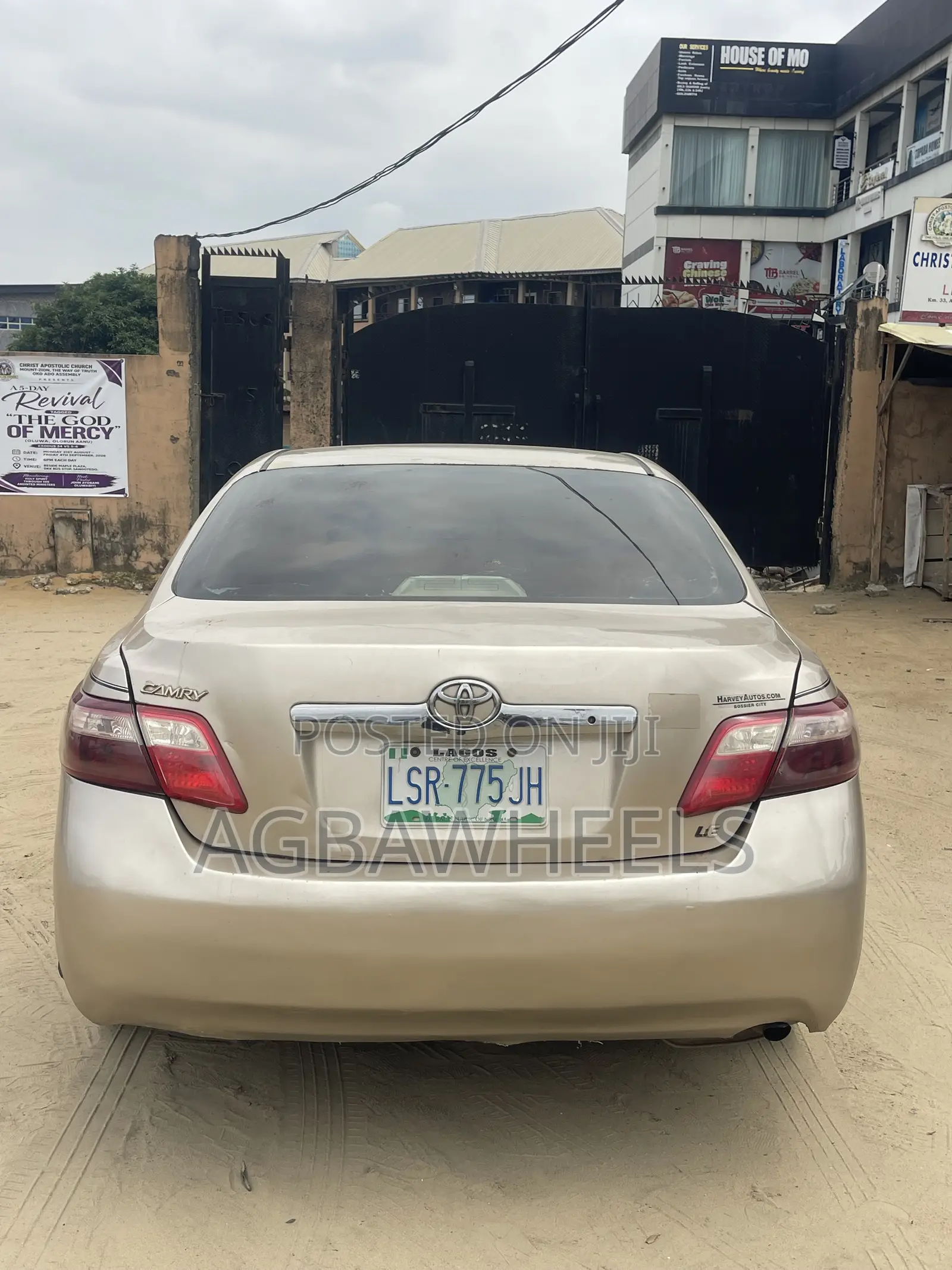Toyota Camry 2008 Gold