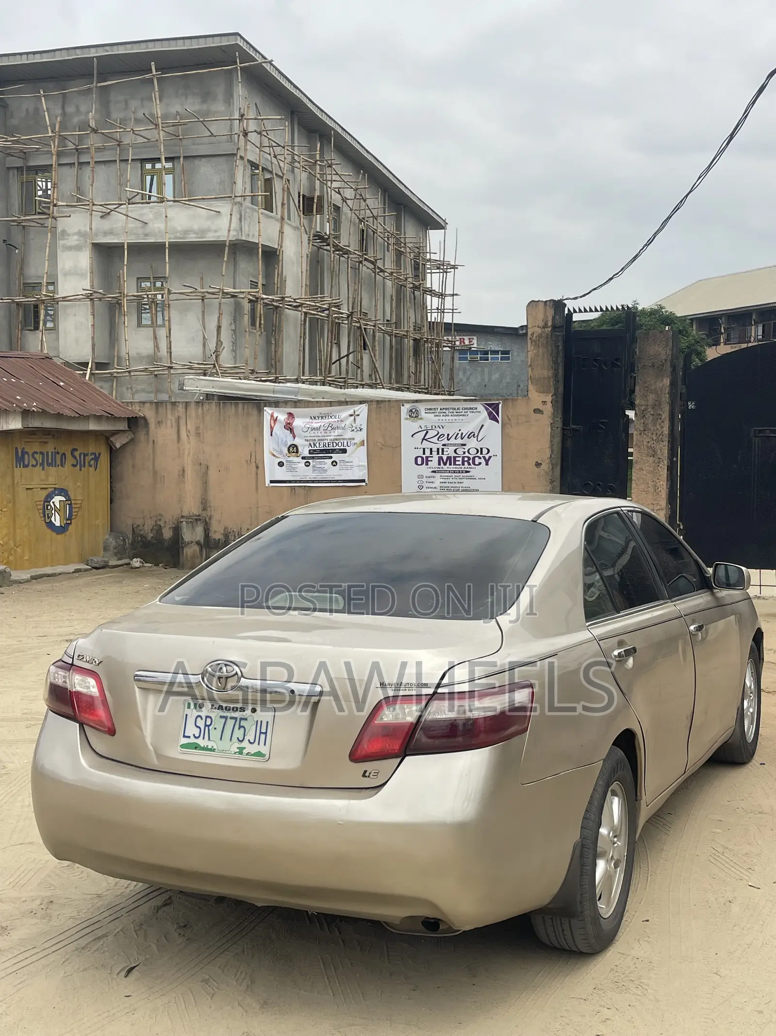 Toyota Camry 2008 Gold