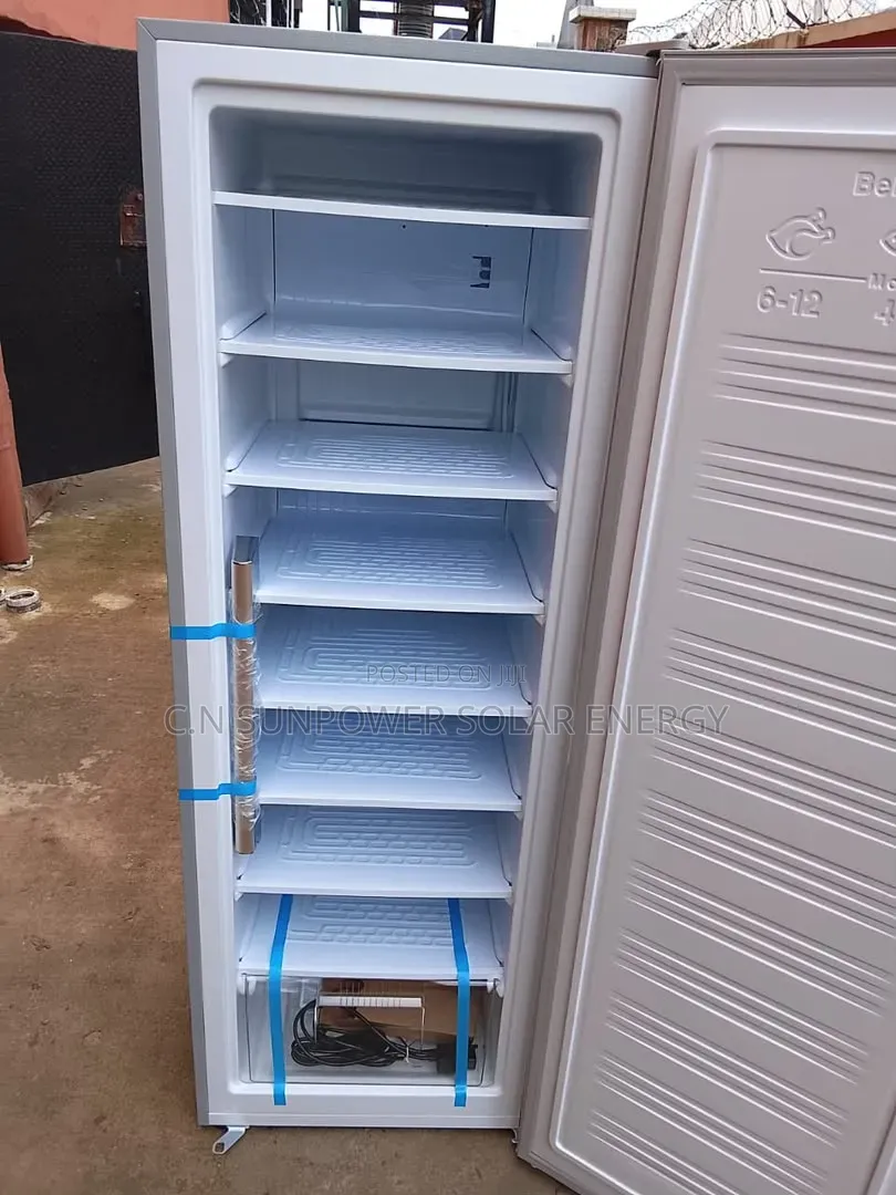 258L Yohako Upright Solar Icemaker Freezer