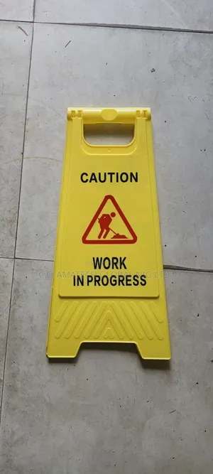 Work in Progress Sign