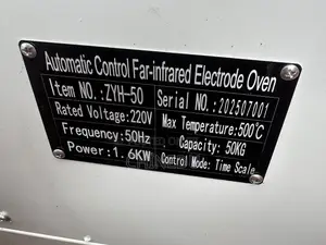 Electrode Oven 50kg