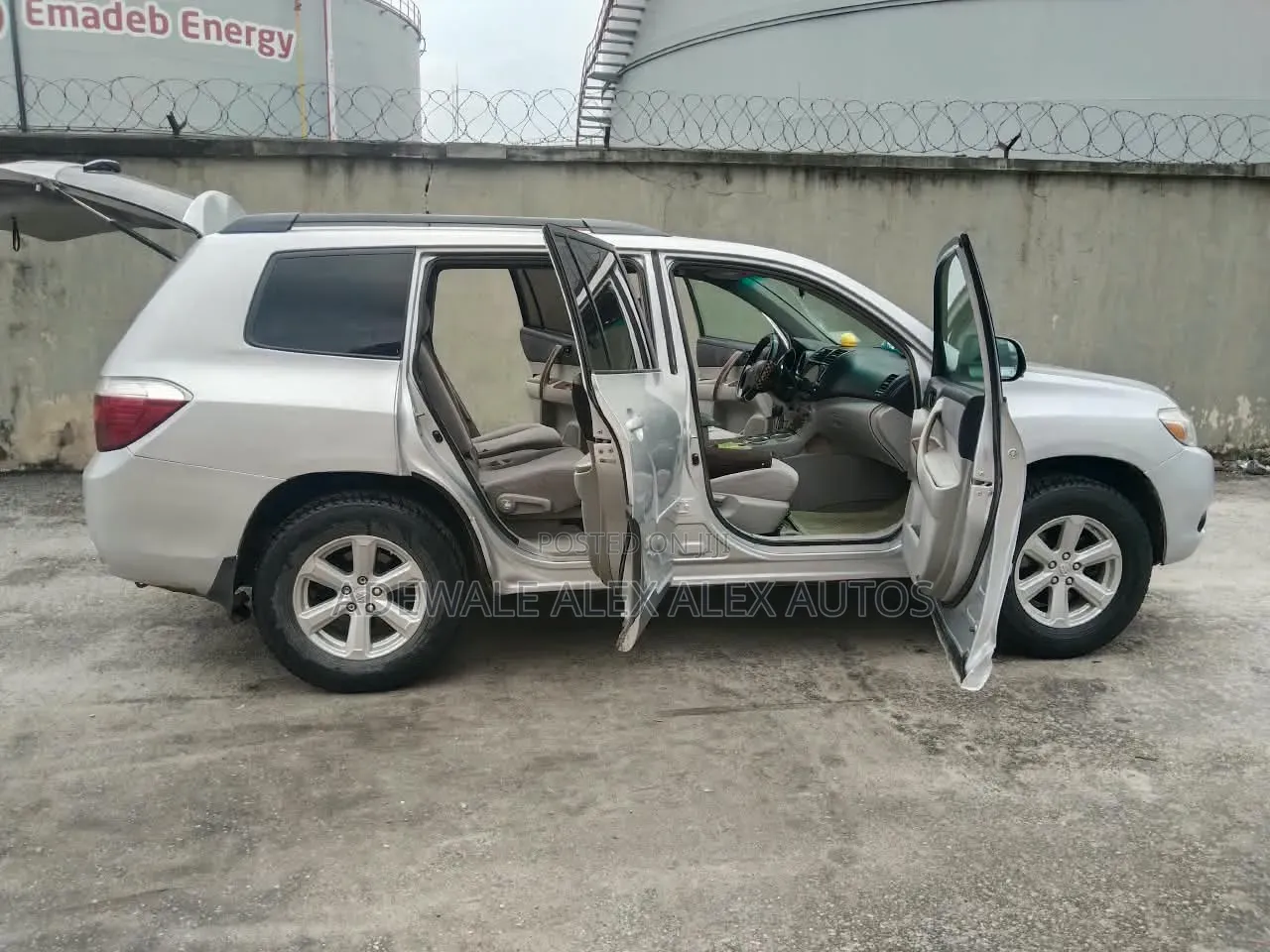 Toyota Highlander 2008 Silver