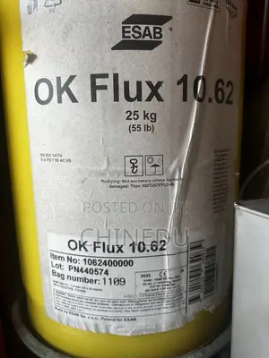 ESAB OK Flux 10.62 Size: 25 Kg / 55 Lb Drum
