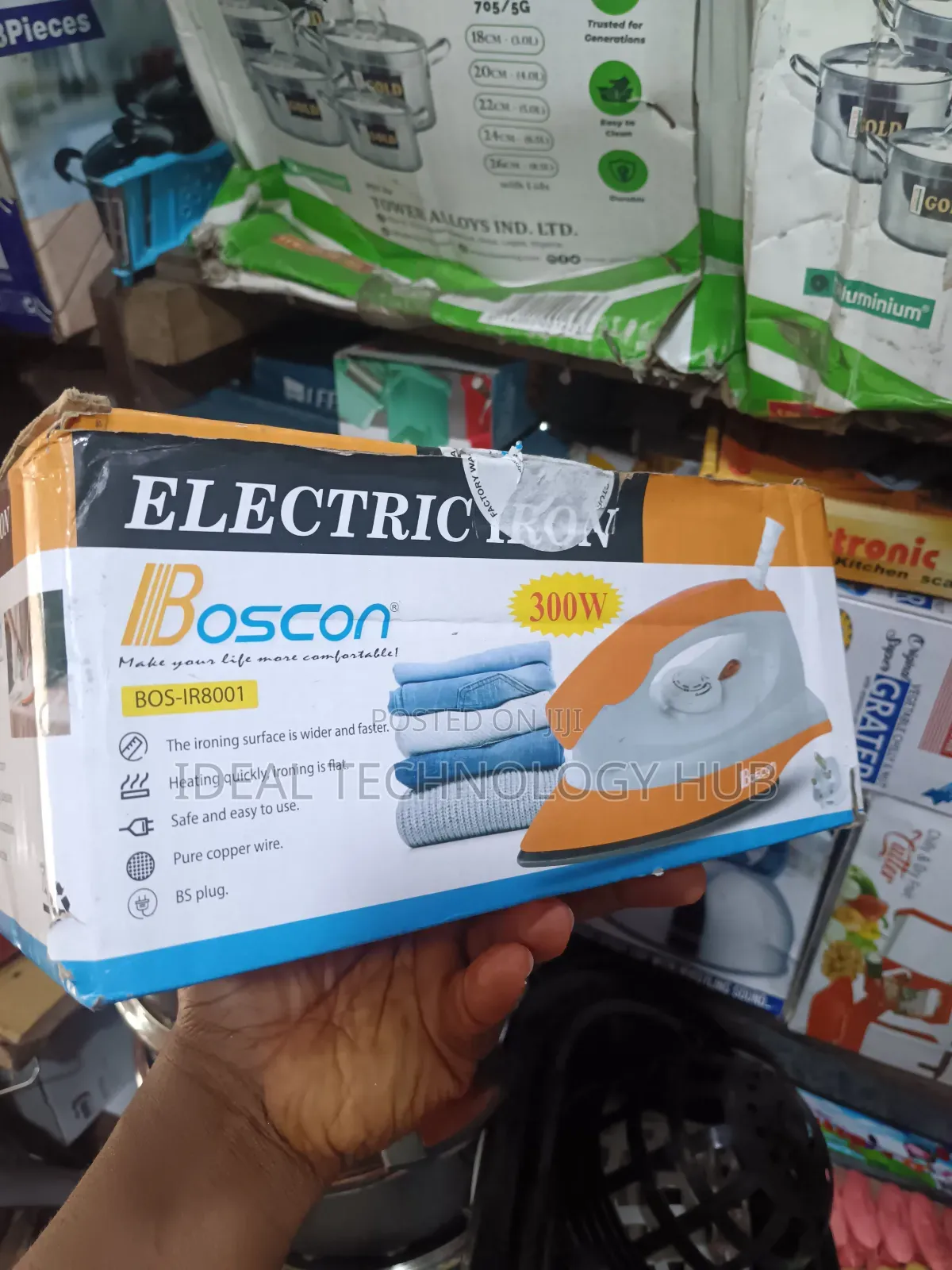 Boscon Electric Iron 300w
