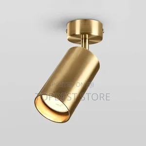 Track Spot Light Gold Body Aluminum Material Quality