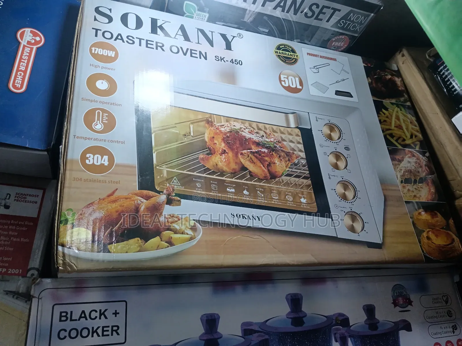 Sokany Toaster Oven 50L