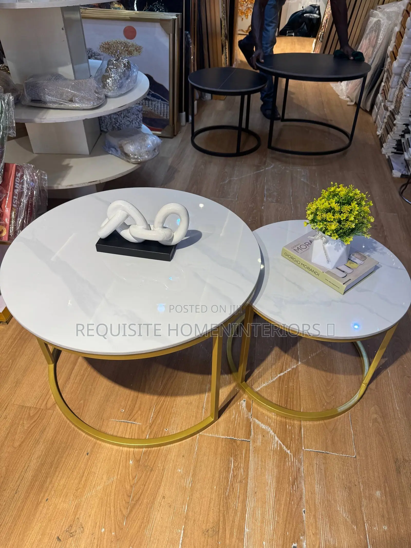 2in 1 Marble Center Table
